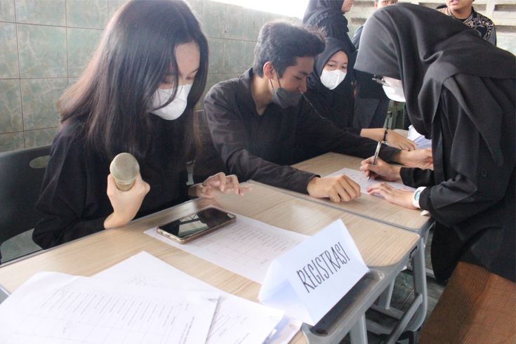 proses pemilihan ketua osis di SMA negeri 1 suwawa